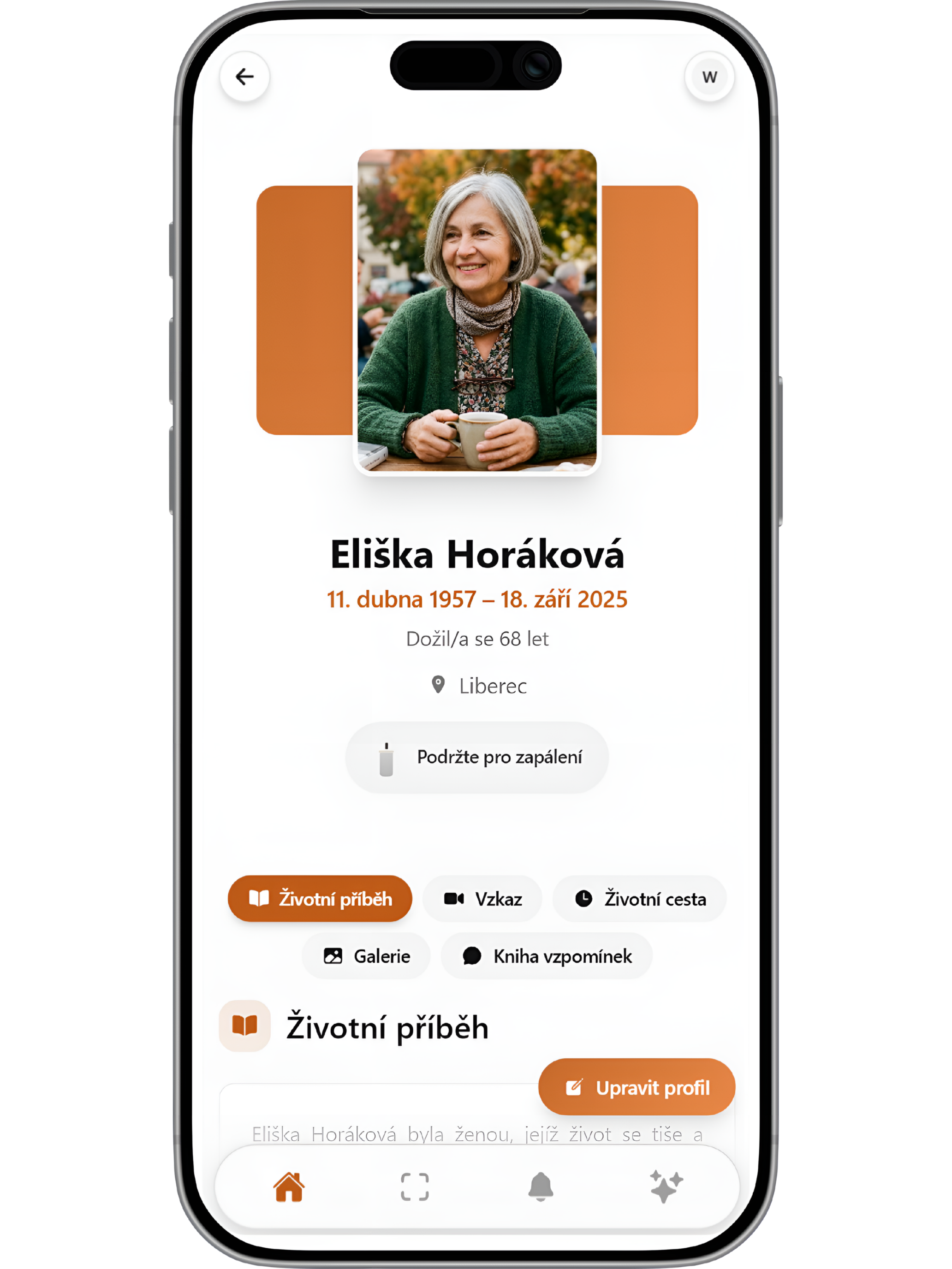Relicodes QR code for graves and headstones